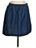 Old Navy Solid Blue Denim Skirt Size S - photo 2