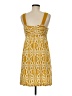 Apt. 9 Print Yellow Casual Dress Size M - photo 2