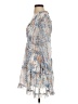 Unbranded Paisley Blue Cocktail Dress Size S - photo 5