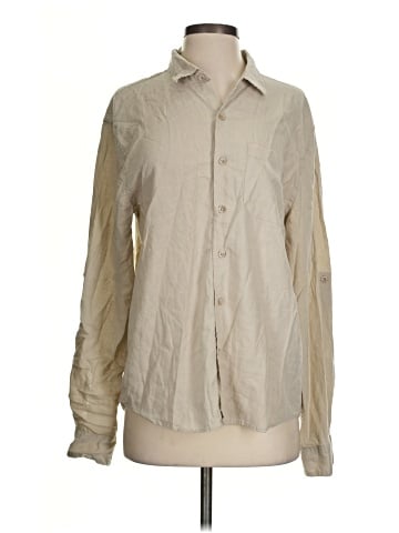 Magaschoni Long Sleeve Button-Down Shirt (view 1)