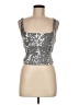 Forever 21 Silver Sleeveless Top Size M - photo 1