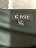 RSVP 100% Polyester Solid Black Casual Dress Size S - photo 7