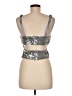 Forever 21 Silver Sleeveless Top Size M - photo 2