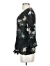 Club Monaco 100% Silk Black Blouse Size XS - photo 5