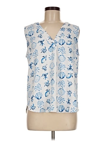 Ann Taylor Factory Sleeveless Blouse (view 1)