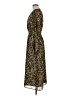 WAYF 100% Polyester Animal Print Brown Casual Dress Size M - photo 5