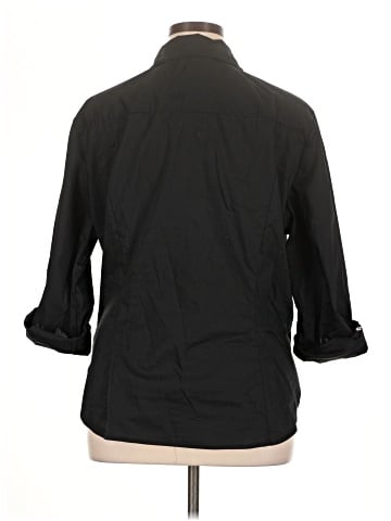 NY&C 3/4 Sleeve Button-Down Shirt (view 2)
