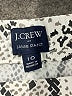 J.Crew Factory Store 100% Polyester Animal Print Silver Casual Pants Size 10 - photo 7