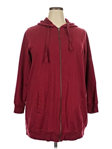 Ellos Zip Up Hoodie (view 1)