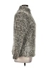 Weatherproof 100% Polyester Tweed Gray Tan Pullover Sweater Size XL (estimated) - photo 4