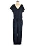 J.Crew Solid Blue Jumpsuit Size S - photo 1