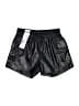 Concept Metallic Silver Athletic Shorts Size M - photo 1