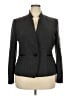 Black Label by Evan Picone 100% Polyester Gray Blazer Size 18 - photo 1