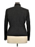 Black Label by Evan Picone 100% Polyester Gray Blazer Size 18 - photo 2