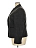 Black Label by Evan Picone 100% Polyester Gray Blazer Size 18 - photo 5