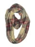 Unbranded Plaid Green Tan Scarf One size - photo 1