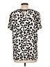 Elle Ivory Short Sleeve Blouse Size L - photo 2