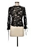 Assorted Brands Black Long Sleeve Blouse Size M - photo 1