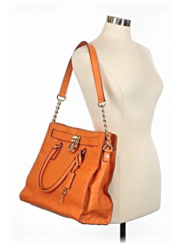 MICHAEL Michael Kors Leather Tote (view 2)