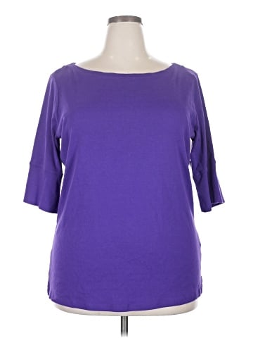 Jones New York Sport 3/4 Sleeve Top (view 1)