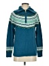 Talbots Fair Isle Teal Pullover Sweater Size S - photo 1