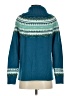 Talbots Fair Isle Teal Pullover Sweater Size S - photo 2