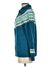 Talbots Fair Isle Teal Pullover Sweater Size S - photo 5