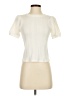 Eri + Ali Ivory Short Sleeve Turtleneck Size S - photo 1