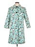 Bill Blass Teal Raincoat Size L - photo 1