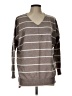 Cents of Style Stripes Gray Pullover Sweater Size L - photo 1