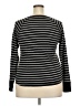 Faded Glory Stripes Black Pullover Sweater Size 20 - photo 2