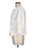 Old Navy 100% Polyester Hearts White 3/4 Sleeve Blouse Size L - photo 5