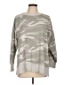 Aerie Camo Gray Pullover Sweater Size L - photo 1
