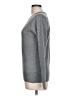 French Connection Solid Gray Pullover Sweater Size L - photo 5