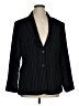 Jones Wear Stripes Black Blazer Size 16 - photo 1