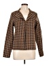 T Tahari Houndstooth Brown Jacket Size L - photo 1