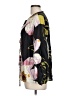 Unbranded Black Long Sleeve Blouse Size L - photo 5
