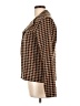 T Tahari Houndstooth Brown Jacket Size L - photo 5