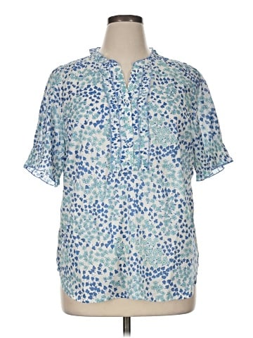 Talbots Short Sleeve Blouse (view 1)