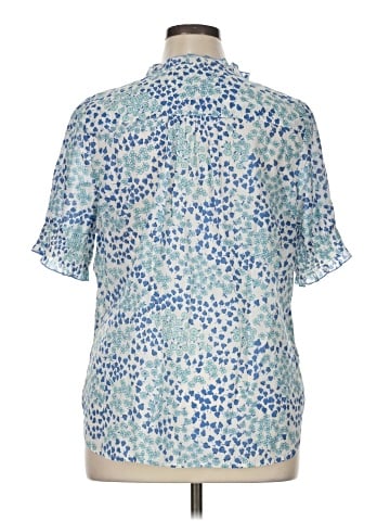 Talbots Short Sleeve Blouse (view 2)
