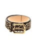 Streets Ahead Animal Print Brown Tan Leather Belt Size S - photo 1