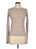 Vince. Tan Long Sleeve Turtleneck Size L - photo 1
