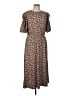 Boden Paisley Brown Casual Dress Size 12 - photo 1
