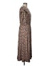 Boden Paisley Brown Casual Dress Size 12 - photo 4