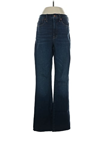 Madewell Skinny Flare Jeans in Colleton Wash (view 1)