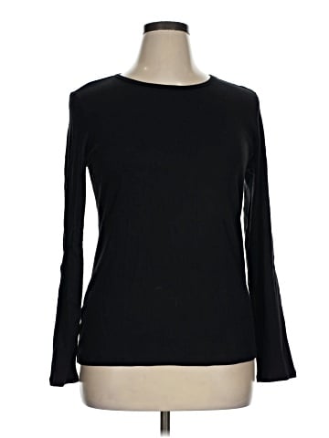 Liz Claiborne Long Sleeve T-Shirt (view 1)
