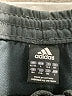 Adidas 100% Polyester Black Track Pants Size L - photo 7