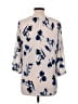 Paraphrase 100% Polyester Ivory 3/4 Sleeve Blouse Size M - photo 2