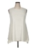 Soft Surroundings Ivory Sleeveless Top Size XL (estimated) - photo 1