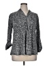 Cocomo Houndstooth Gray 3/4 Sleeve Blouse Size 1X - photo 1